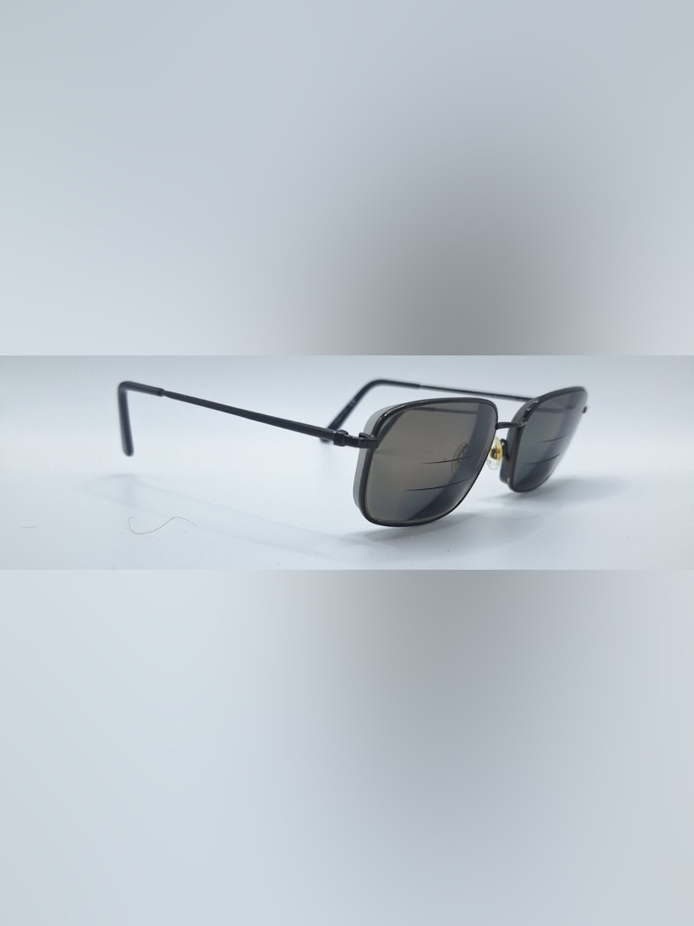 Flexon Benjamin 600 Brown Oval Sunglasses Frames Only